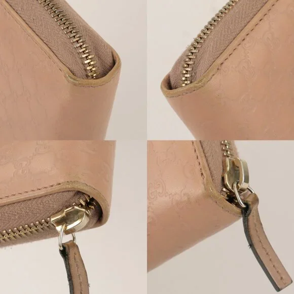 Gucci Micro Guccisima Bow Continental Wallet, Beige Pink, Leather - Picture 14 of 14